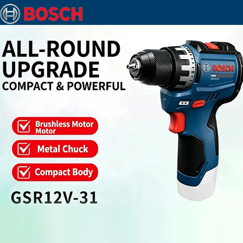 Torque Wrench - Bosch GSR 12V-31 Borstelloze Elektrische Boormachine