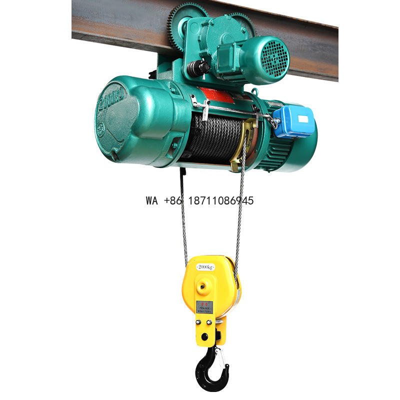 Car Jack - Elektrische takel 5t/10t/15t met gemotoriseerde loopkat,