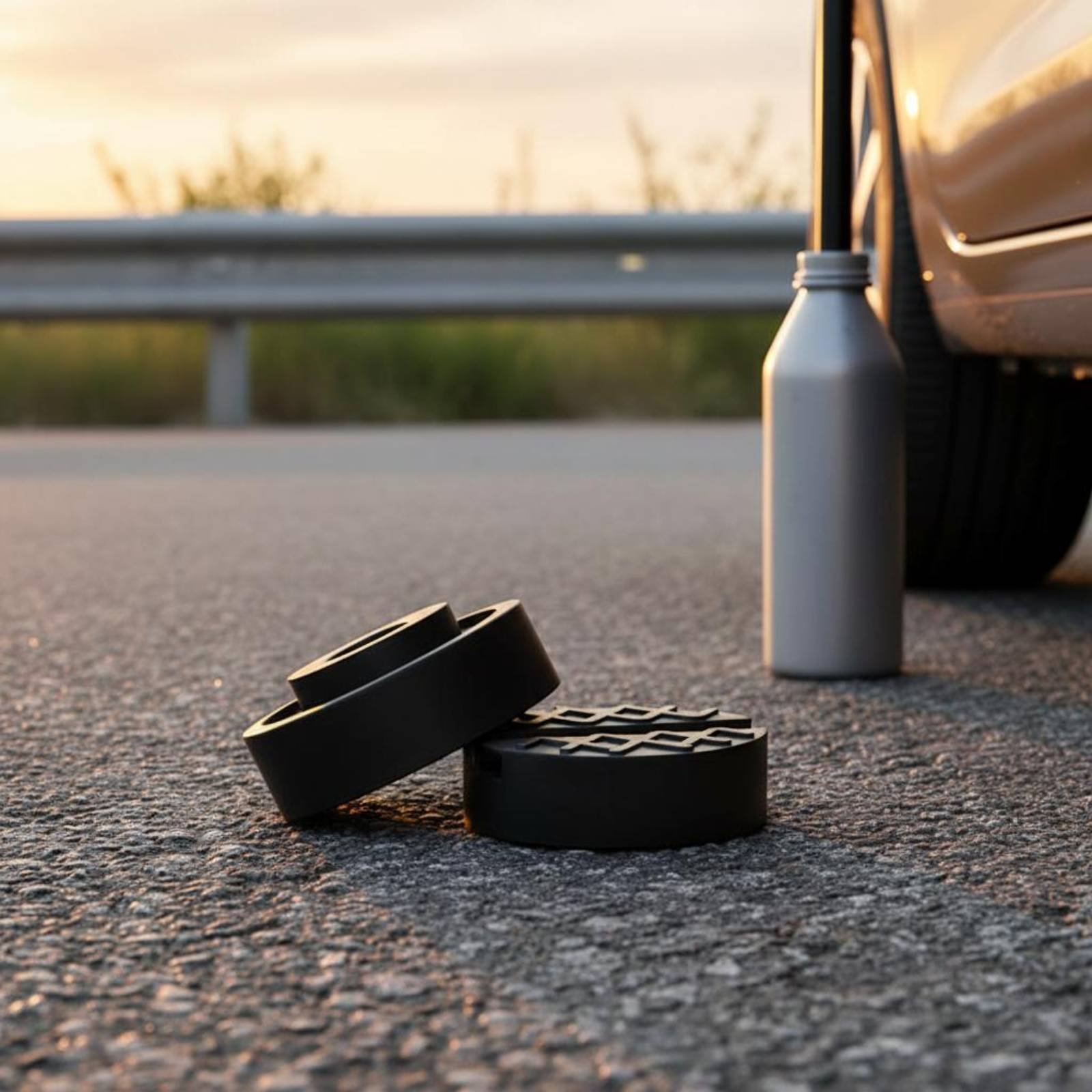 Car Jack - Jacking Support Block Anti-Slip Auto Hefpad