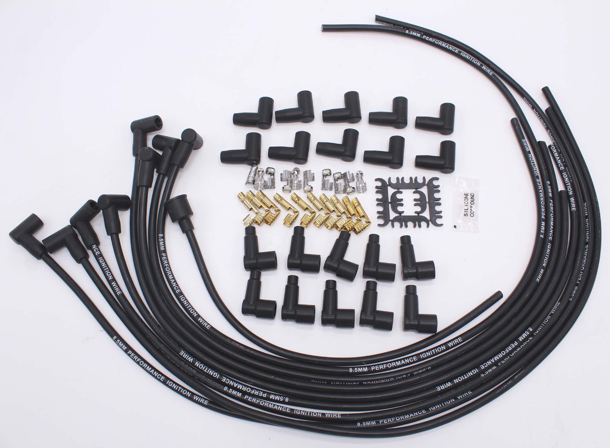 Spark Plug - VA1715 4041K 8mm Super Stock Bougiekabelset