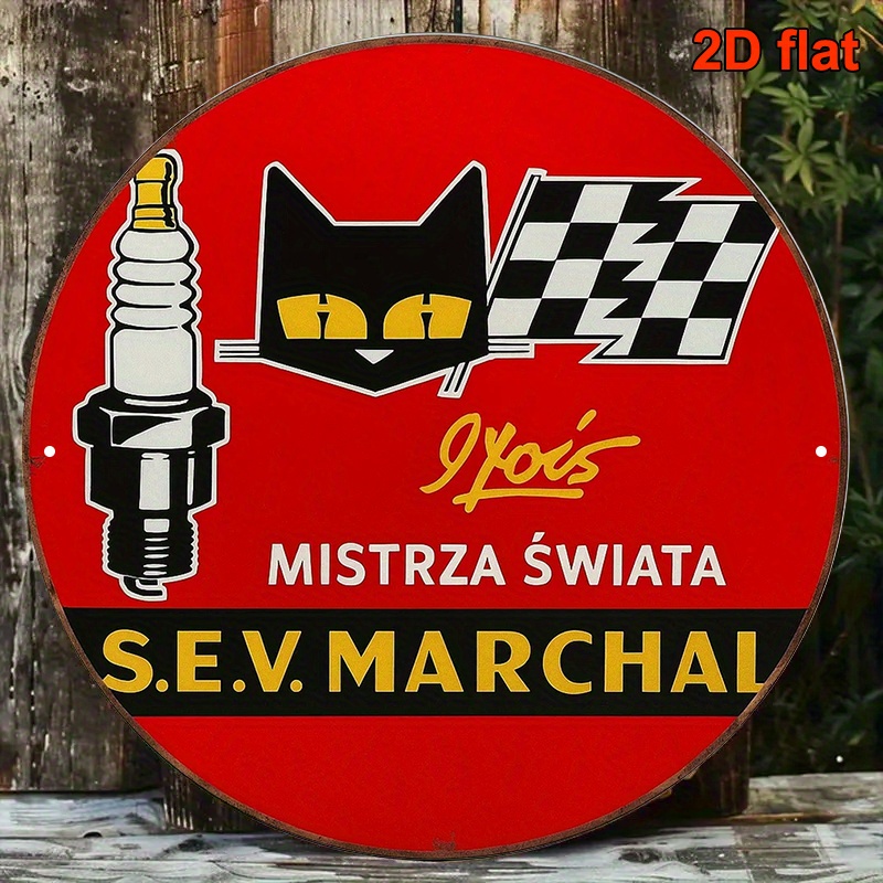 Spark Plug - 2D plat, 1 stuk S.E.V. Marchal
