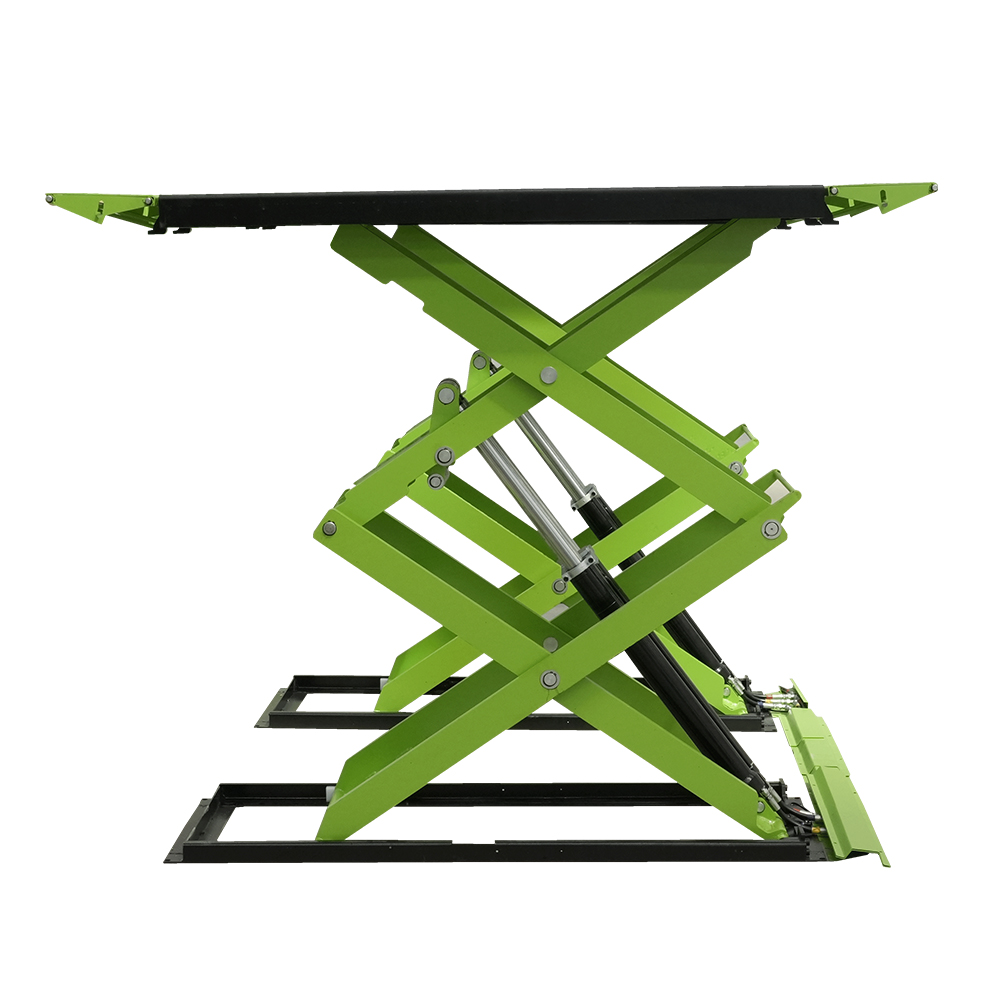 Inground dubbele schaarautolif - Car Lift recensie en prijs
