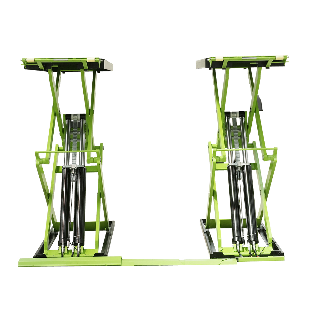 Inground dubbele schaarautolif - Car Lift recensie en prijs