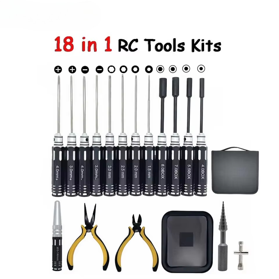 RC gereedschapssets 18 in 1 sc - Socket Set recensie en prijs