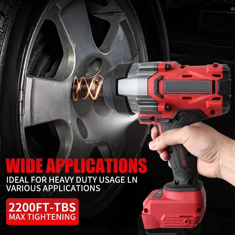 Akku-slagmoersleutel 1/2 inch  - Torque Wrench recensie en prijs